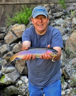 Caught and Released over a dozen of these today. Every fish was between 18 and 24 inches. Fishing below the dam at Wild Horse Reservoir. Two small water crossings and a rock covered road is all it took to get to the spot. 
#BattleBornAdventureReady #AWorldWithinAStateApart #ExploreNevada 
#Nevada 
#NevadaLife
#DontFenceMeIn 
#dfmi
#TravelNevada #NevadaBackroads #NevadaBackcountry
#only_in_nevada 
#rainbowtrout  #wildhorsereservoir  #catchandrelease  #catchandreleasetrout