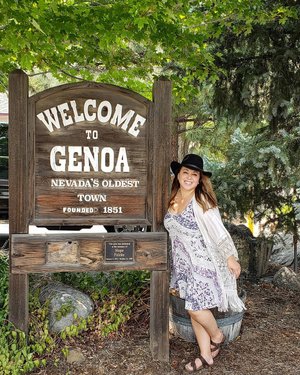 GENOA, NV is the oldest permanent settlement within the state of Nevada! It's one of the cutest little towns! Established as a trading post in 1851 to serve the wagon trains as a resting place between the open desert and the granite barricade of the Sierra Nevada. 🌎
.
.
.
.
.
.
.
.
.
.
#travel #traveling #traveler #travelinggram #travelusa #travelgram #travelnevada #traveladdict #traveloften #Nevada #smalltowngirl #smalltownamerica #smalltown #roadtrip #instagood #instadaily #pictureoftheday #igdaily #potd