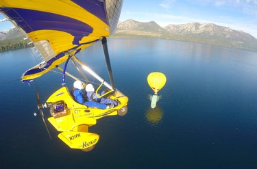 Now THAT's what we call amazing! Who's ready to try this? 

Image appears courtesy:  Hang Gliding Tahoe