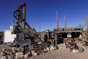 Goldfield, Nevada - an old gold mining town which had it's boom in the early 1900's and was once the largest community in Nevada. It is a great living ghost town to explore. ⁠
⁠
#goldfield⁠
#goldfieldnevada⁠
#travelgoldfieldnevada⁠
#nevada⁠
#visitnevada⁠
#livingghosttown⁠
#goldmining⁠
#boomtown⁠
#rvlife⁠
#roadtravel