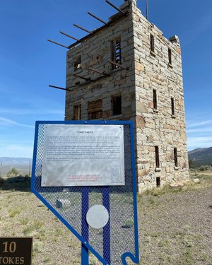 Man, I love exploring and the history of Nevada. Finally was able to visit Stokes Castle today in Austin, NV. #battleborn #battleborntoyotas #explorenevada #silverstate