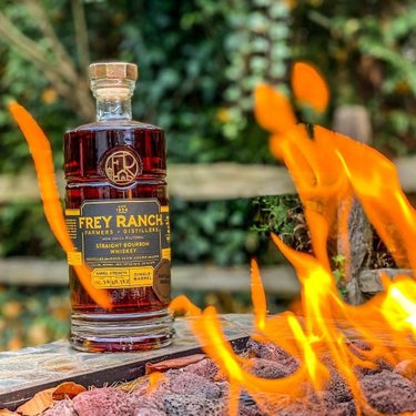 It’s hard to beat the warmth of the fire and the strength of our Single Barrel Bourbon on a cold winter night 🥃⁠
⁠
📸: @bourbononmyporch⁠