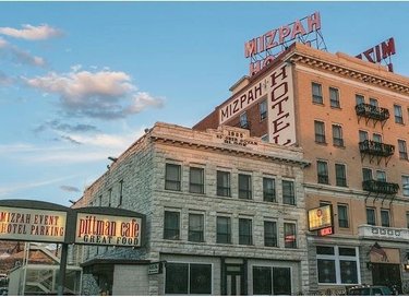 #FlashbackFriday: The #SpiritOfTravel takes us to a place known for its wandering spirits: mizpahhotel in tonopahnevada, voted the #1 most Haunted Hotel in the U.S. two years in a row! 👻👻 #NTTW20 (📷: Mizpah Hotel)