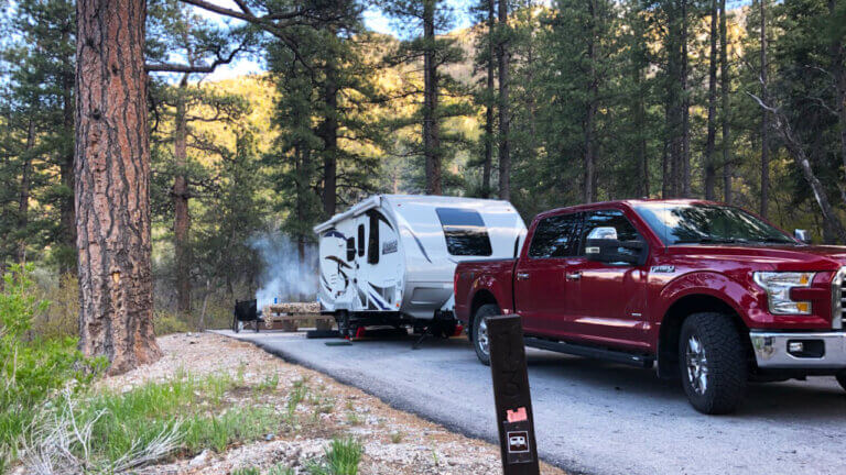 camping at spring mountains national recreation area