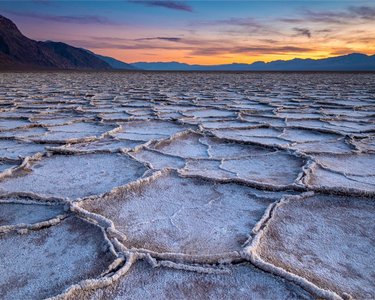 Last light over Bad Water Basin in Death Valley.  It is amazing how the salts form polygon ridges.  It is a unique location.
.
.
.
.
#deathvalley #deathvalleynationalpark #mojavedesert #nevadadesert #californiadesert #visitusaparks #nb_nature_brilliance #raw_allnature #usa_naturehippys #bestofthewest #bestoftheusa_nature #desertlife #raw_nature #raw_depthoffield #canonusa #desertsunset #igersusa #desertphotography #desertedplaces #desertsouthwest #nationalparkspro #artofvisuals #shotzdelight #nature