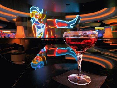 Bask in Vegas Vickie’s neon glow over a signature cocktail. 

#VegasVickies #CircaLasVegas #DTLV #Vegas