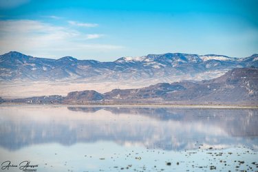 View of West Wendover, Nevada and Goshute Mountains from the Salt Flats in Utah 9 miles away. This point also marks the transition from Mountain Time to Pacific Time

#westwendover #wendover #utah #nevada #usa #nevadadesert #saltflats #bonnevillesaltflats #landscapephotography #landscapes #landscapesofinstagram #utahphotographer #utahphotography #nevadaphotographer #nevadaphotography #goshutemountains #picoftheday #mountainrange #mountains #bluesky #winter #mountainsphotography #photooftheday #wanderer #explorepage #explorer #visitutah #visitnevada #bonnevillespeedweek #pleistocenelake