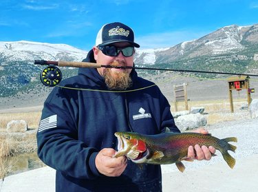 Little late but had a great weekend out in Elko for my birthday. Spent a little time at Ruby marshes which was a huge success. #homemeansnevada #battleborn #flyfishing #rainbowtrout #cutthroattrout #elko #rubymountains #rubymarshes #troutitswhatsfordinner #dontbeboring #livewildbefree