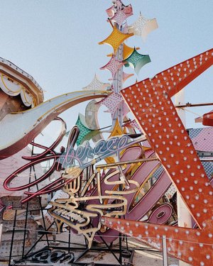 The Neon Sign Museum in Las Vegas was amazing! So cool to see so much history. They have over 200 signs!