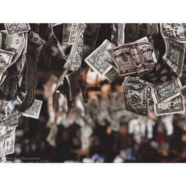 Money Money Money! 💰 💵 
Pretty soon, Nevada history is about to be gone! 
Camera: iPhone 7+

1/60 sec at f/2.8

ISO: 500

#moneymoneymoney #money #american #wildwildwest #bonniesprings #bonniespringsranch #nevada #nevadahistory #bar #tavern #shotoniphone #apple #iphoneportraitmode #kodachrome #filmphotography #fivedollars #onedollar #lasvegas #lasvegasphotographer #vegasphotographer #vegasweekend #chaching #farewell #farewelloldfriend #moodygrams #iphonographer #iphonography #bestofiphone