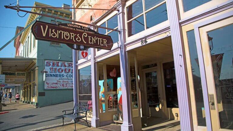 find things to do in virginia city at the visitors center