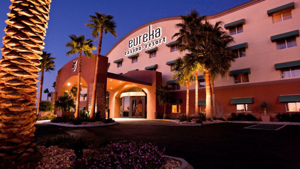 front of eureka casino resort