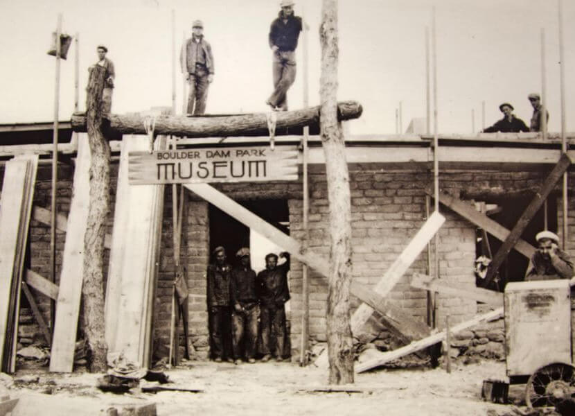 The CCC Excavating and Building the Lost City Museum