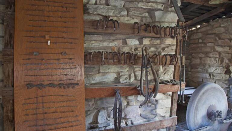 Historic blacksmith shop