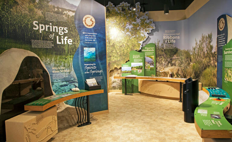 fish and wildlife service visitor center in ash meadows