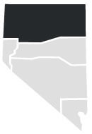 Northern Nevada Map Graphic