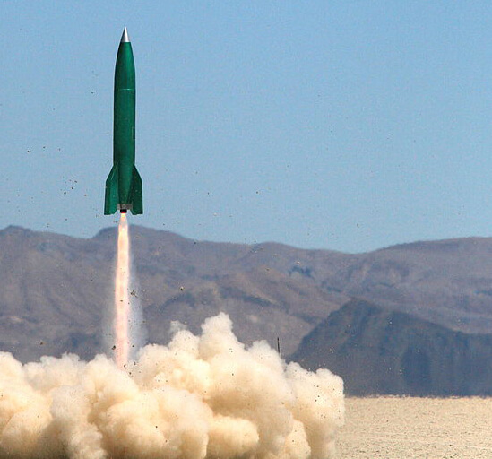 hellfire rockets launch