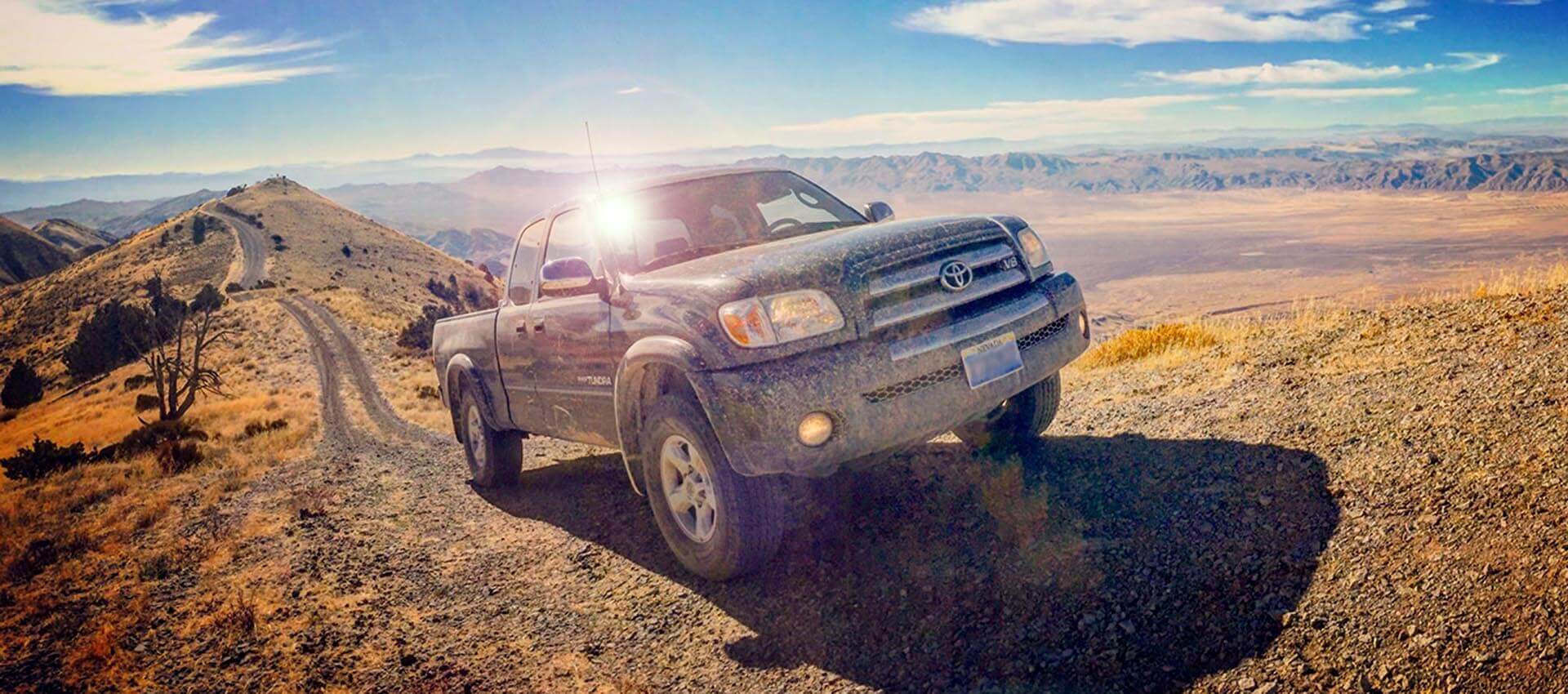 nevada off road in a toyota